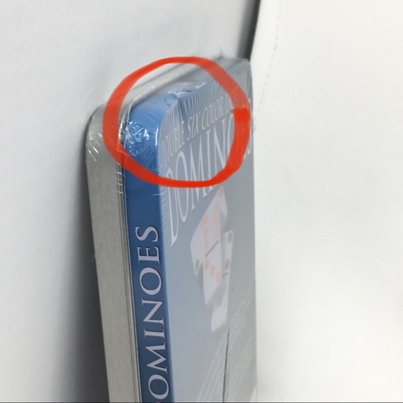 Cardinal Classic Games Tin Box 28 Double Six Color Dot Dominoes NIB New NIP NWT - Picture 3 of 7